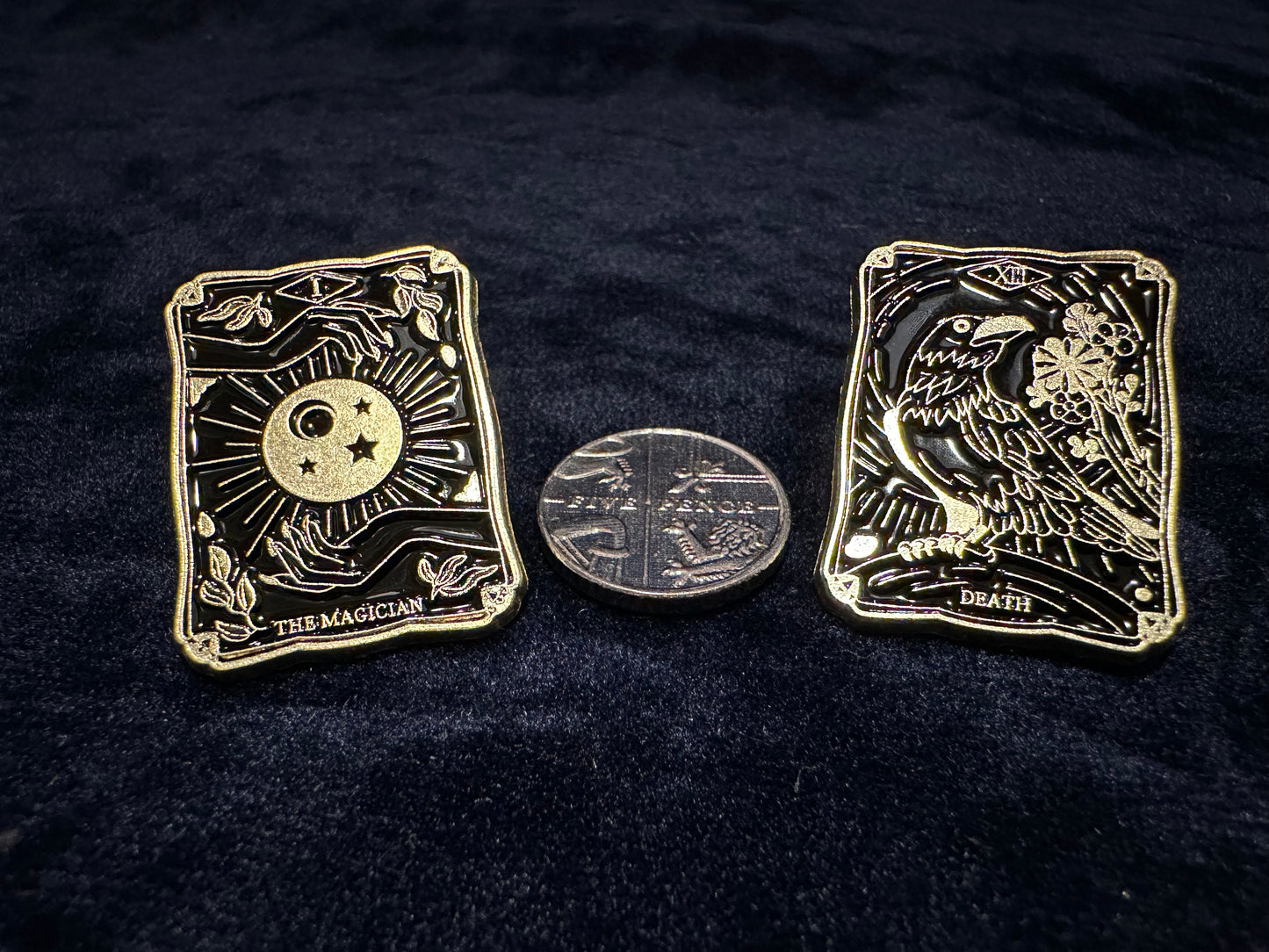 Pin Badge - Enamel Tarot