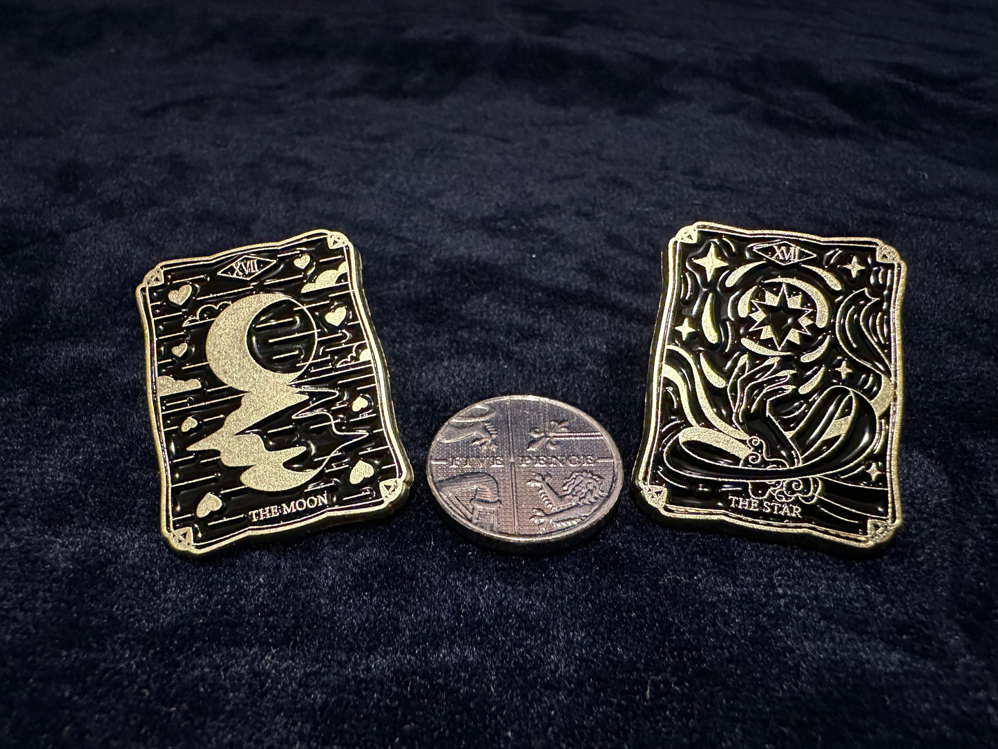 Pin Badge - Enamel Tarot