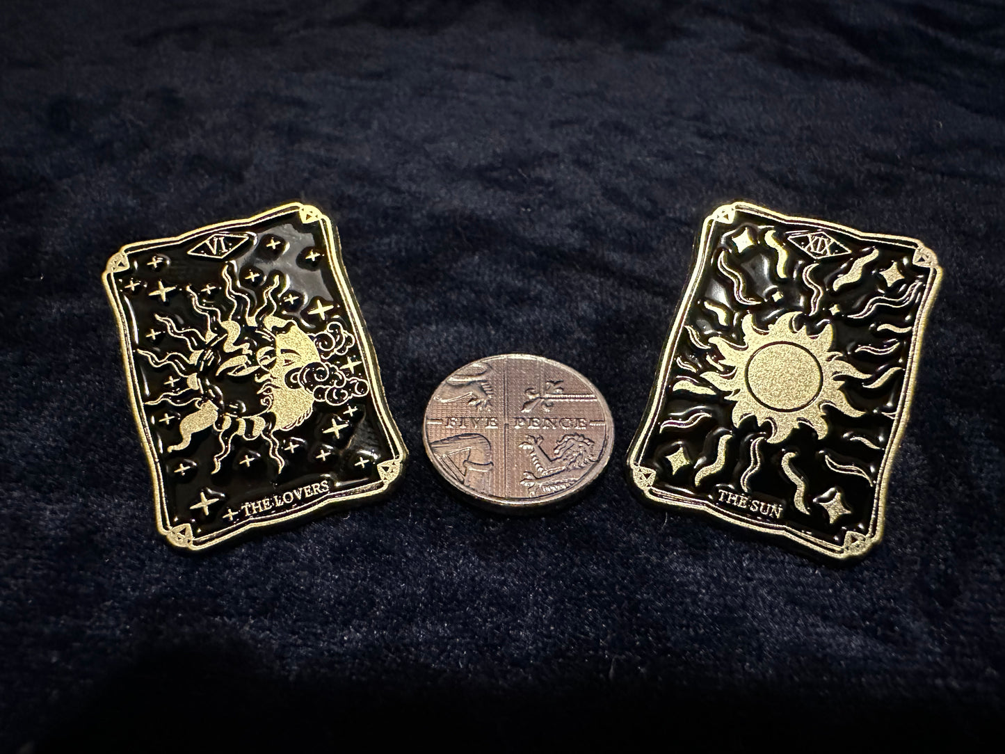 Pin Badge - Enamel Tarot