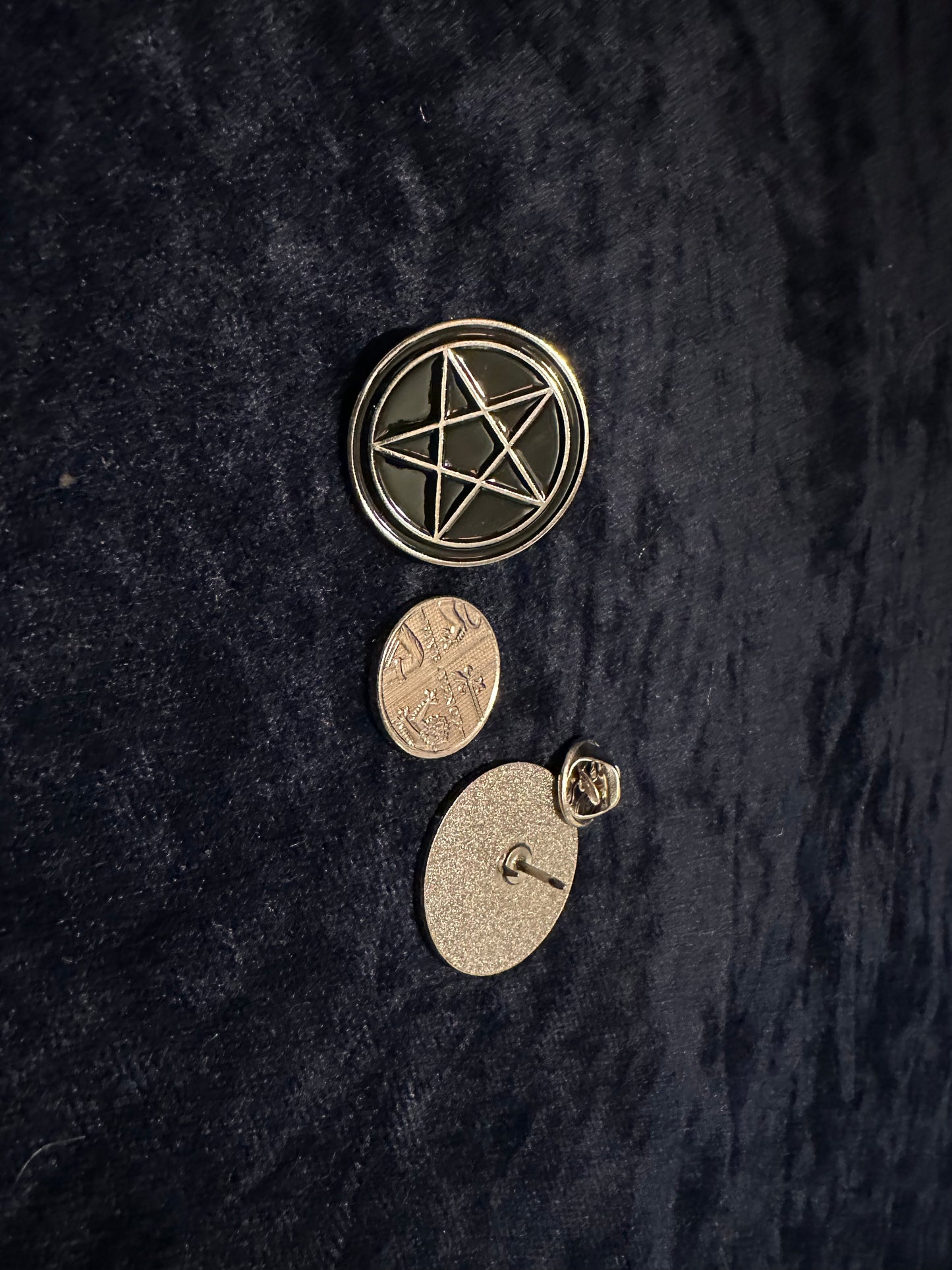 Pin Badge - Enamel Wicca Mystic