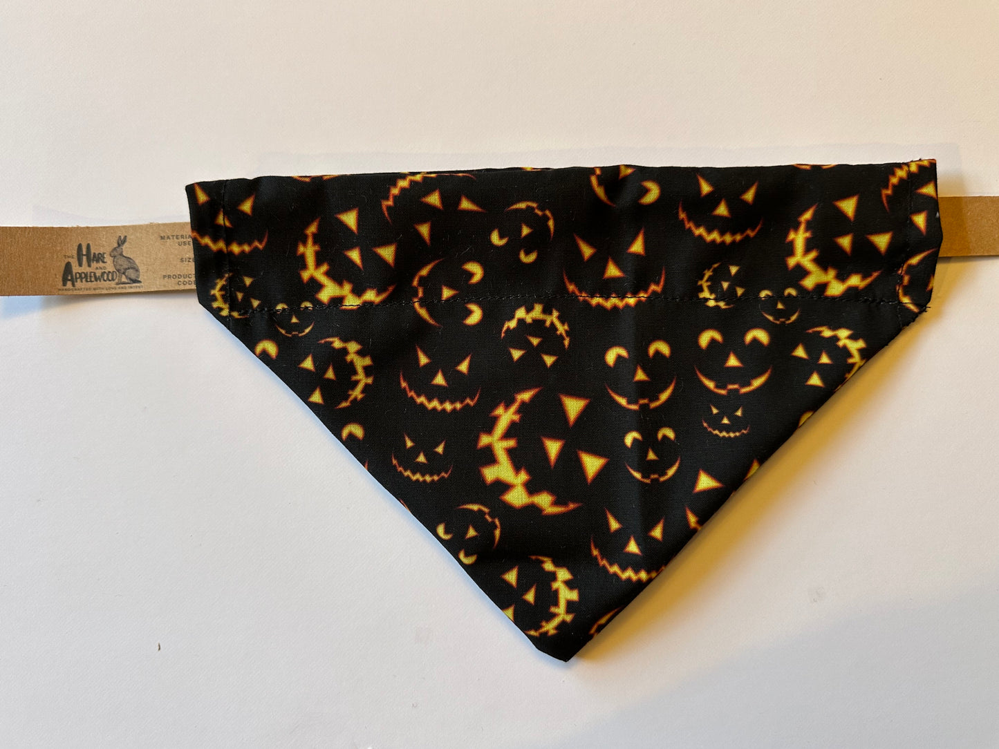 Pet Bandana Handmade (over the collar) SPOOKY