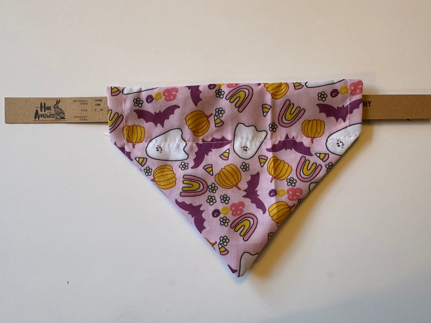 Pet Bandana Handmade (over the collar) SPOOKY