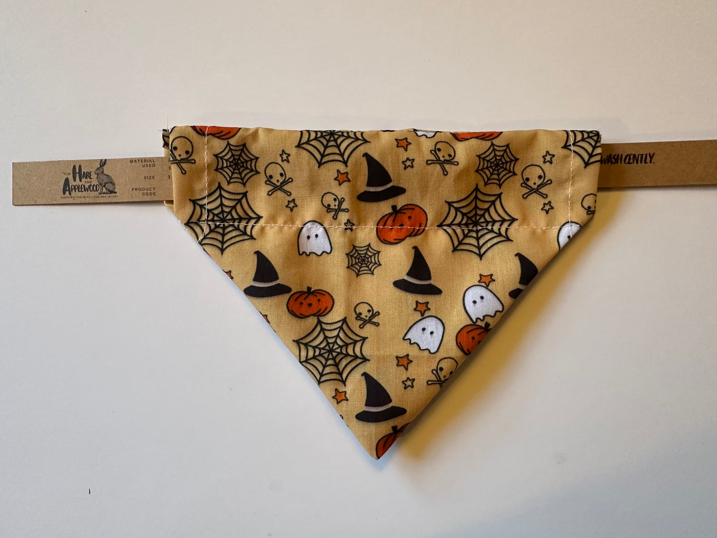 Pet Bandana Handmade (over the collar) SPOOKY