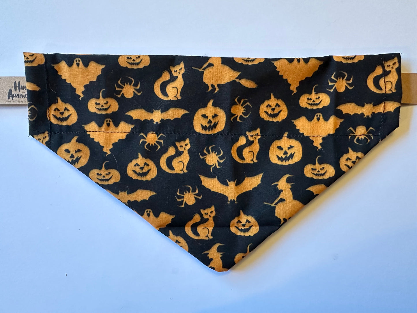 Pet Bandana Handmade (over the collar) SPOOKY