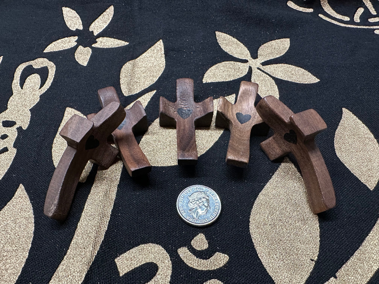 Handcrafted Wooden Pocket Sized Cross