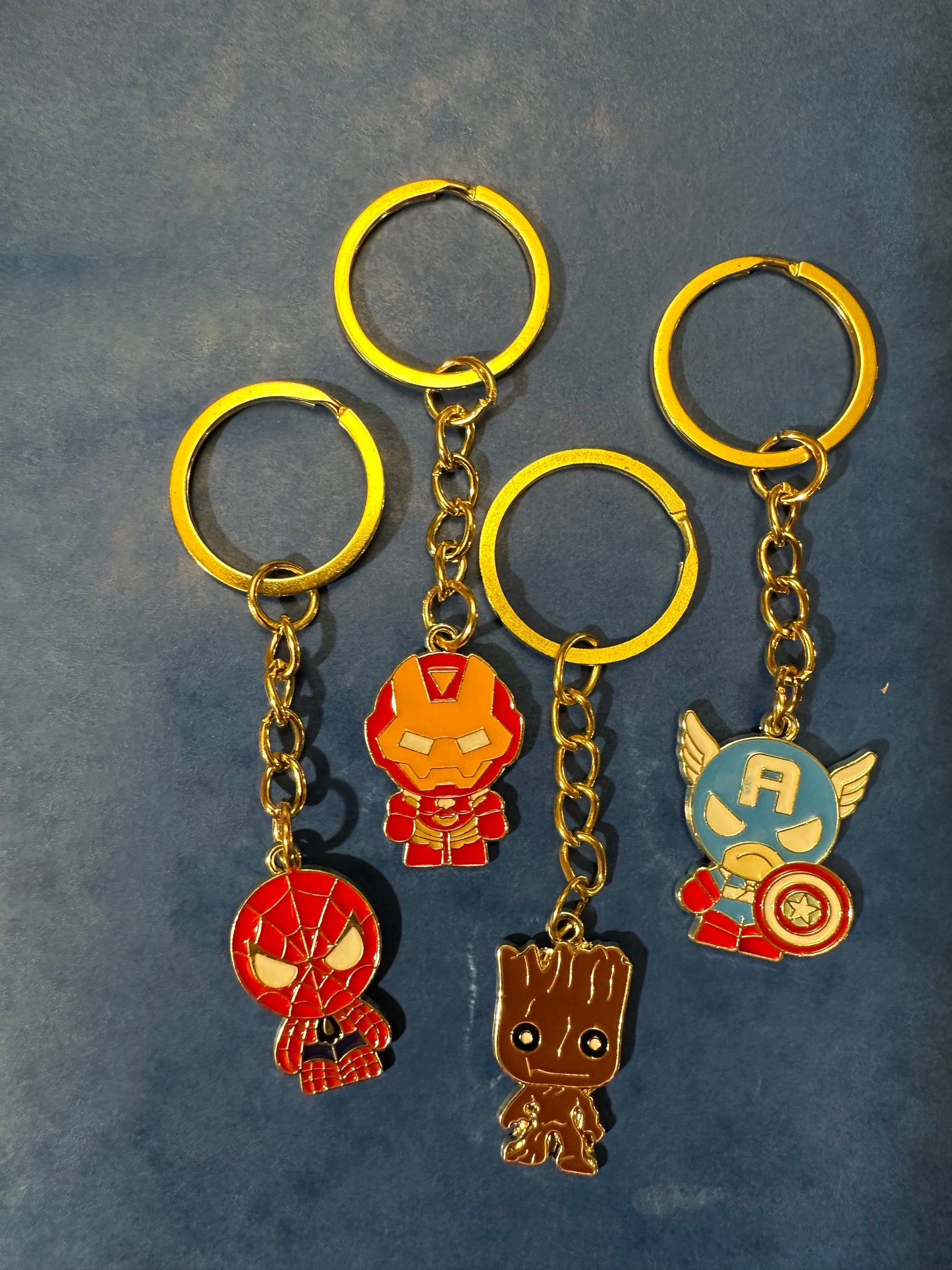 Keychain - Superhero Anime and Cartoon